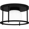 Quoizel Morehouse 1-Light Matte Black Flush Mount QFL5586MBK - alternate 1